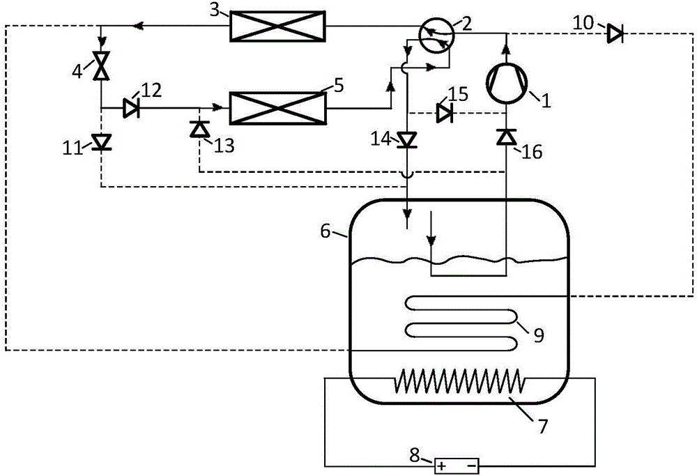 Liquid impact preventing air conditioner defrosting system