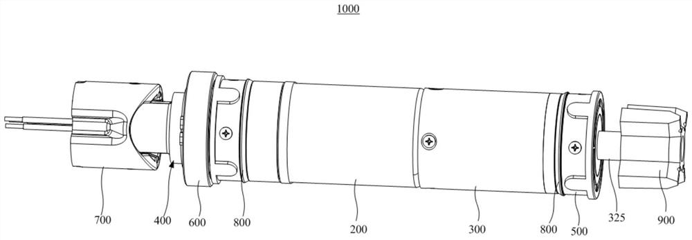 Motor assembly and sweeping robot