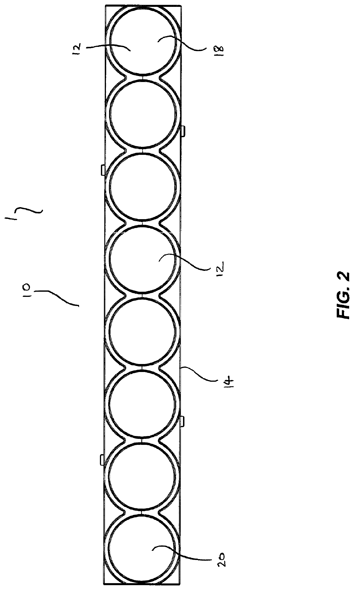 Sensor, a sensor system, and a method of sensing in a floatation tank