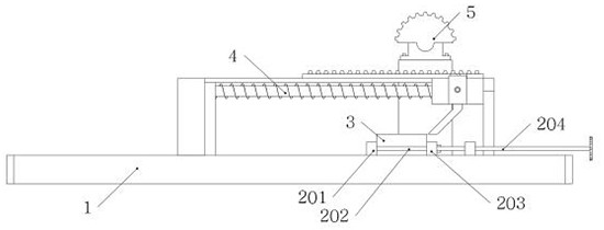 Small scraping and planing machine tool with auxiliary protection structure