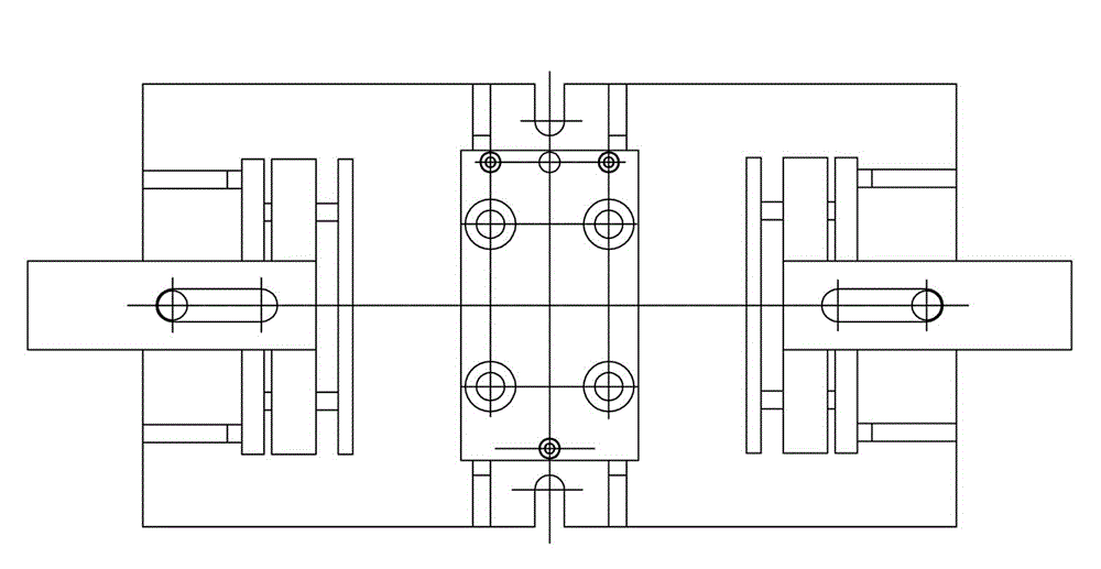 Drilling equipment for drilling lower bracket for reaction rod in dumper bodies