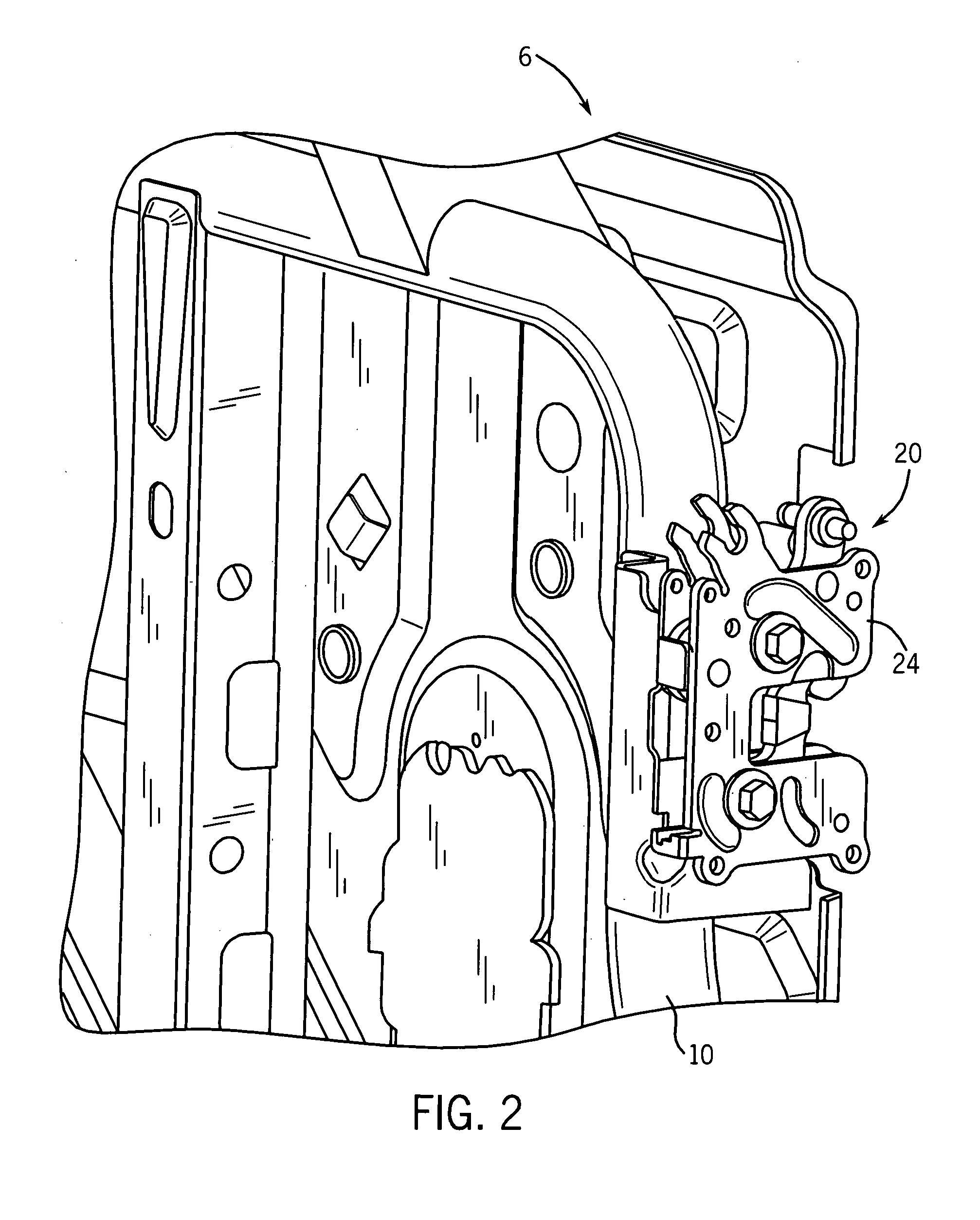 Two way positive locking latch