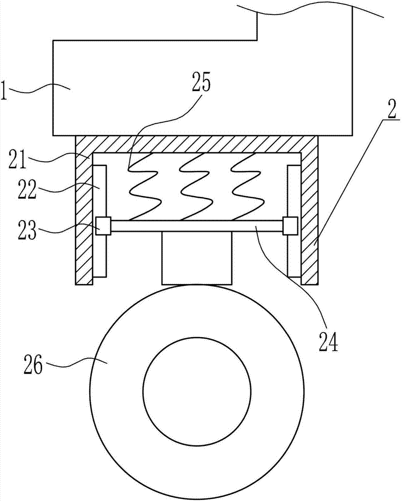 High-safety steel rail maintenance device for intelligent parking equipment