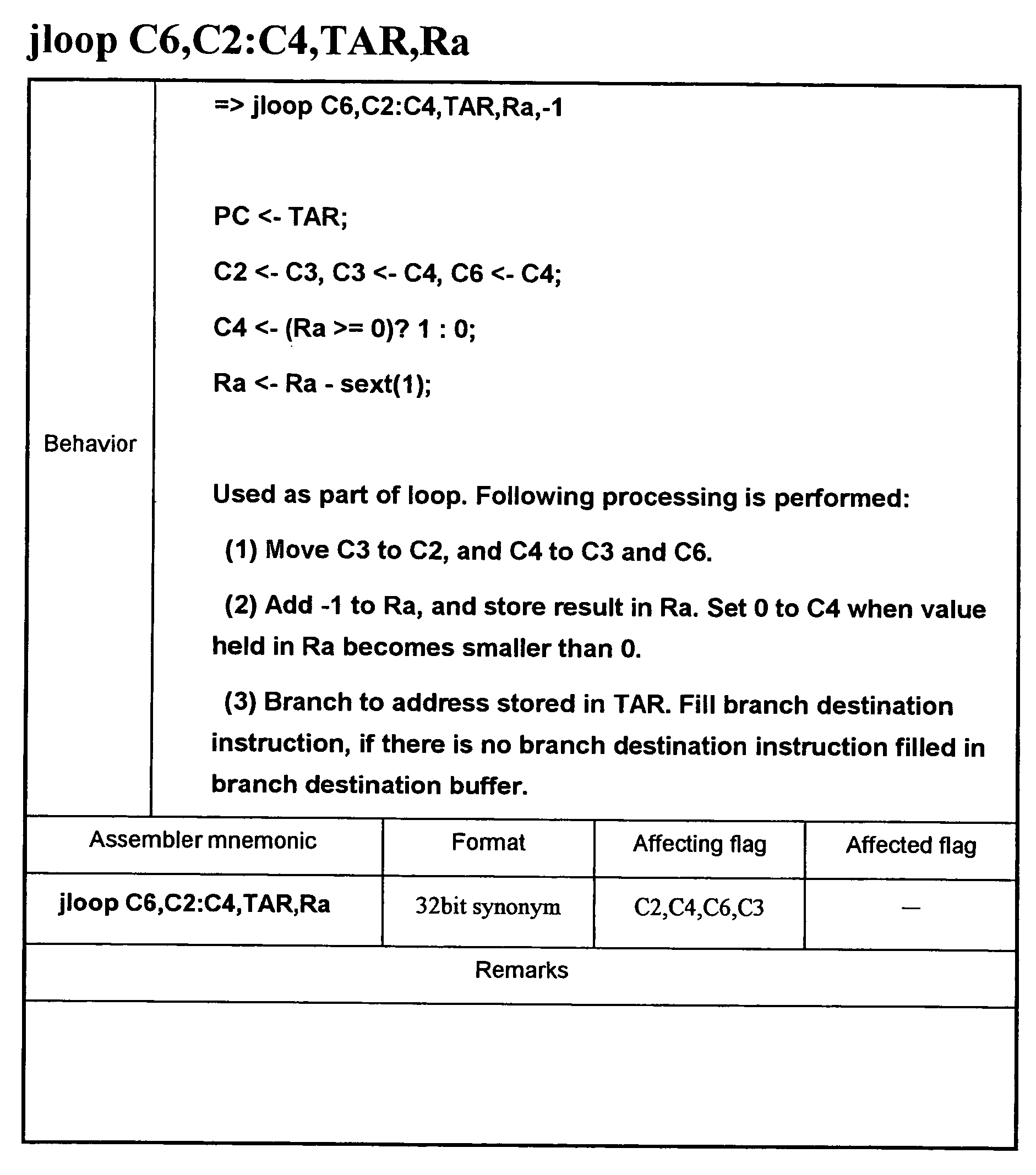 Processor and compiler for decoding an instruction and executing the decoded instruction with conditional execution flags