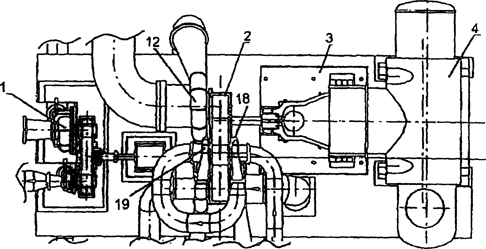 Multistage turbocompressor