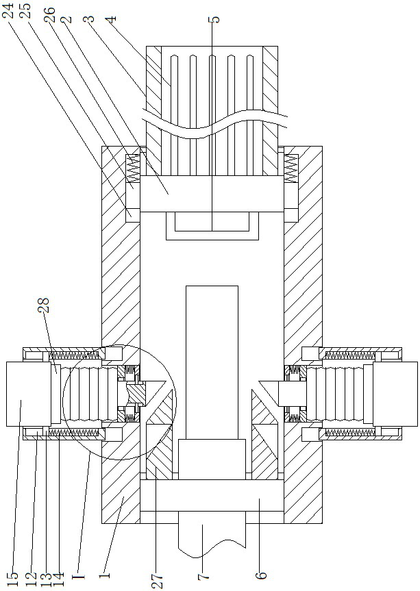 Novel power cable connecting device