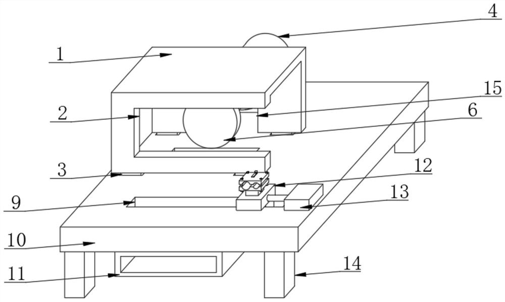 Cutting device for enhanced polyethylene winding pipe