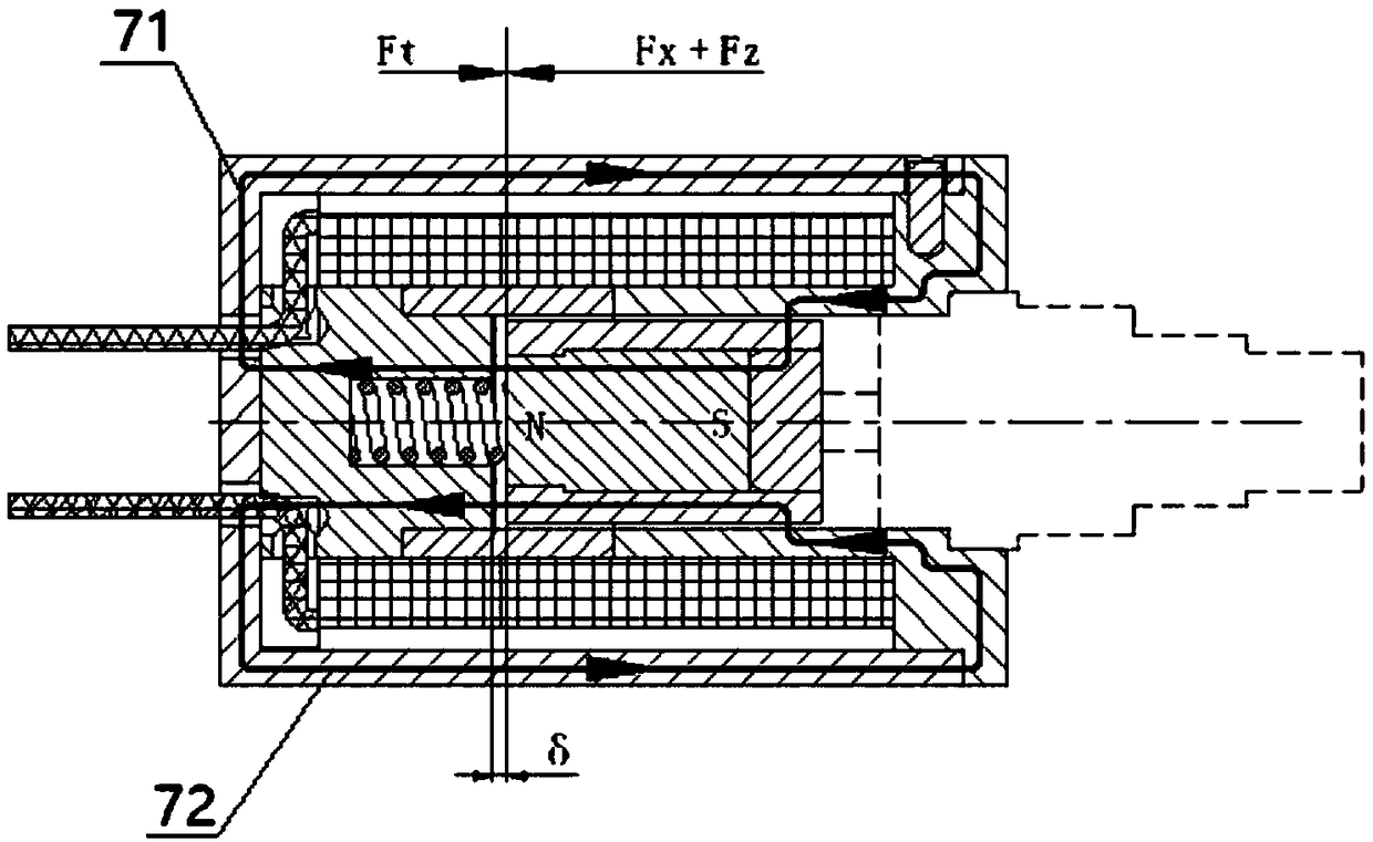 Miniature self-locking electromagnet