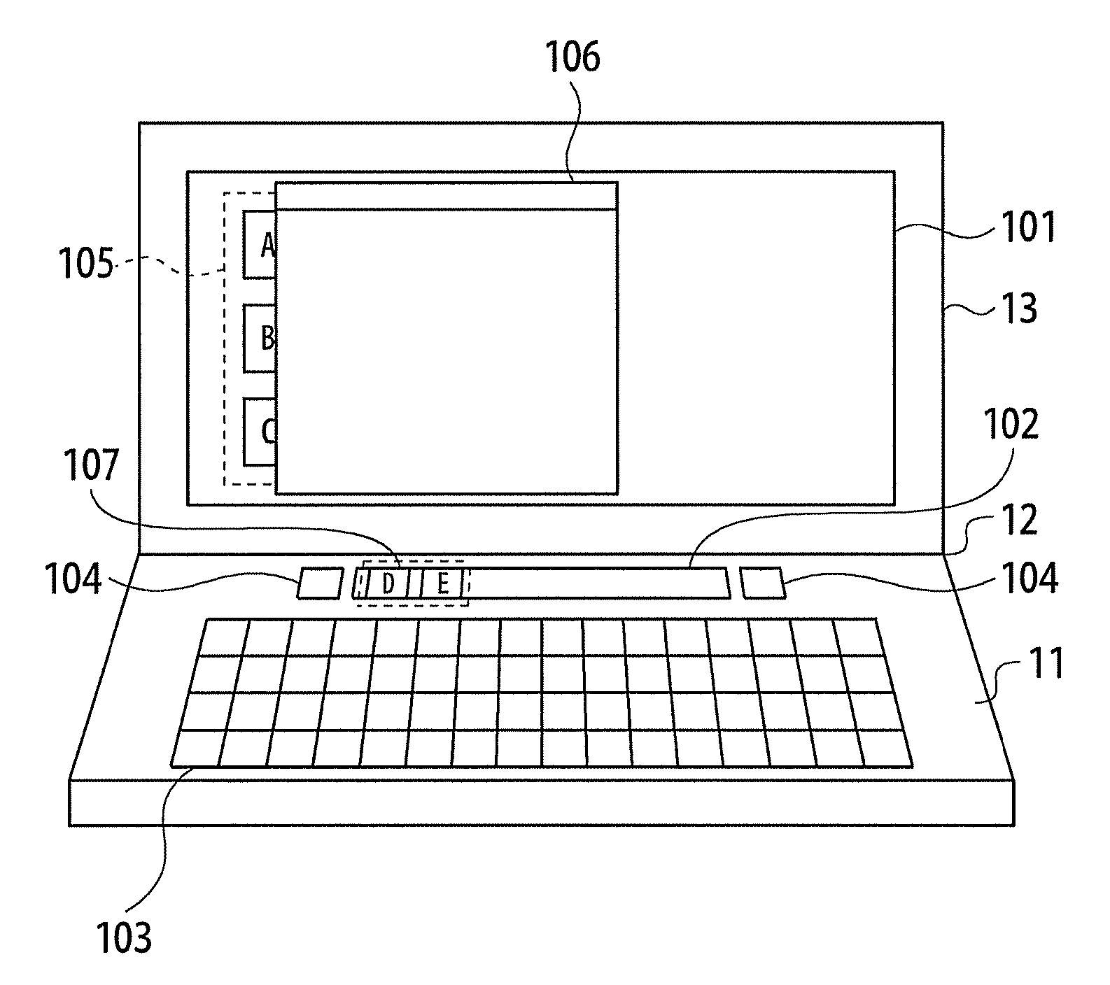 Electronic device and display method