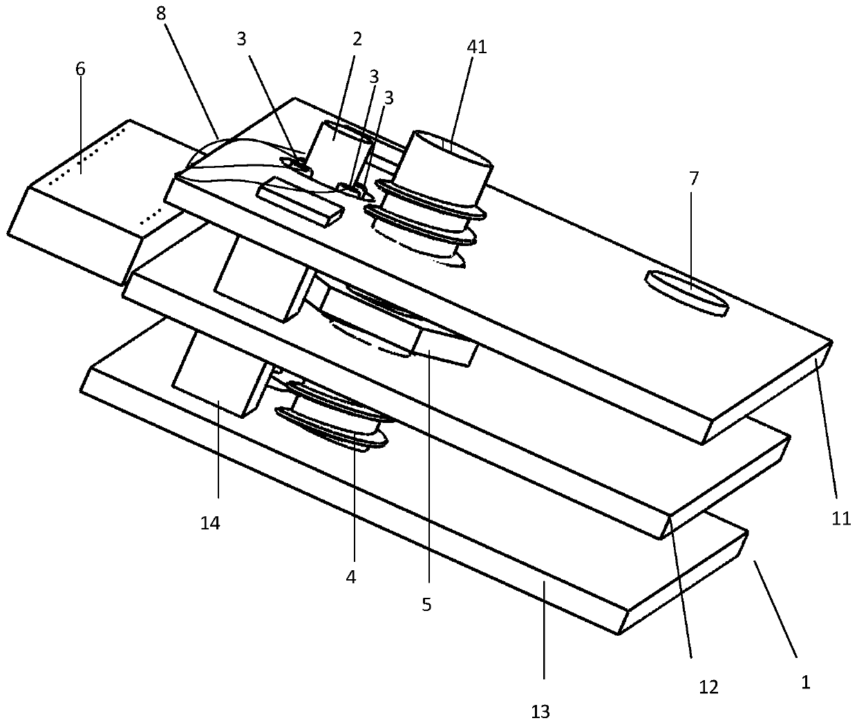 Stepping drug delivery device