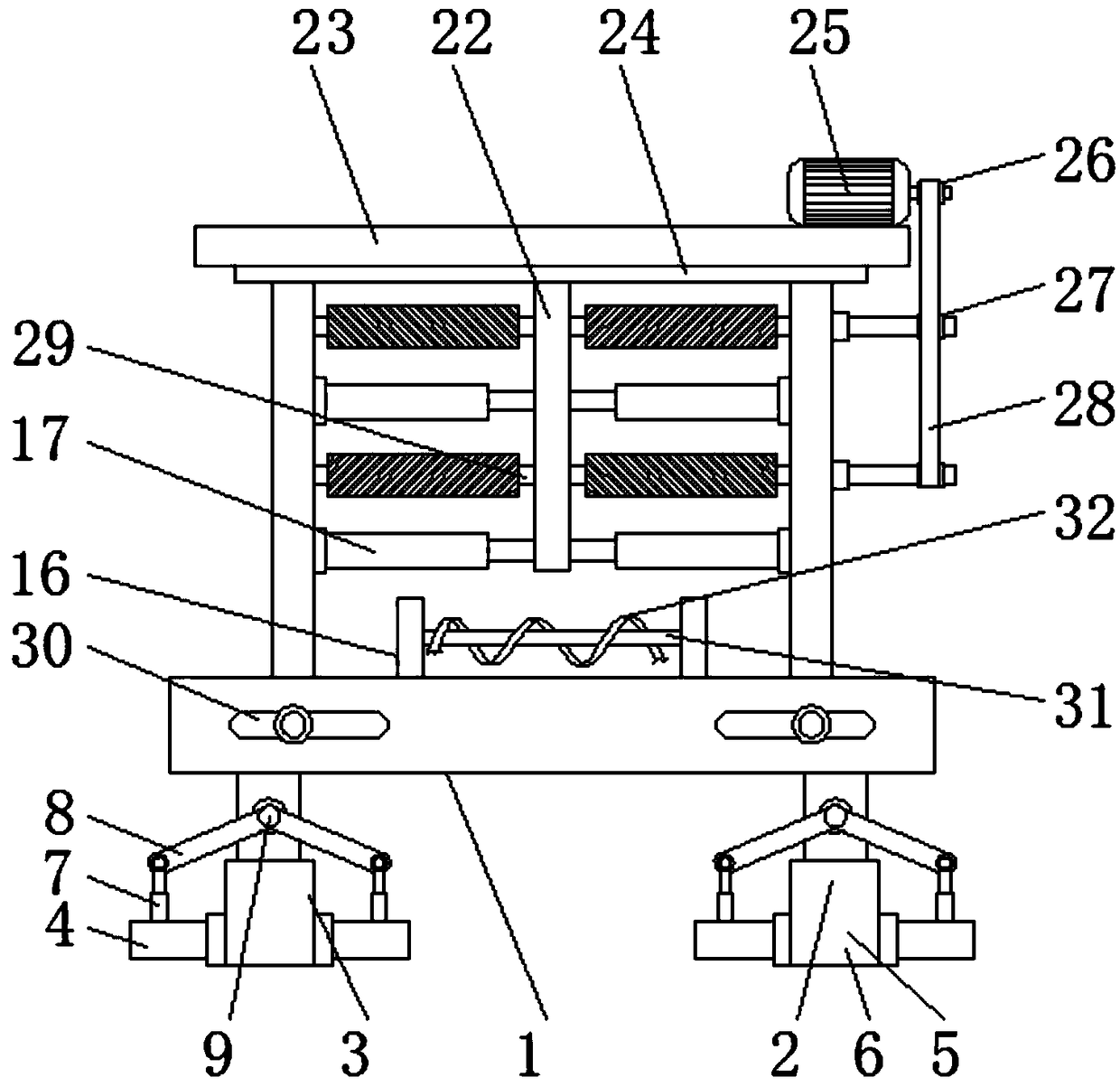 Article placement rack for ship transport