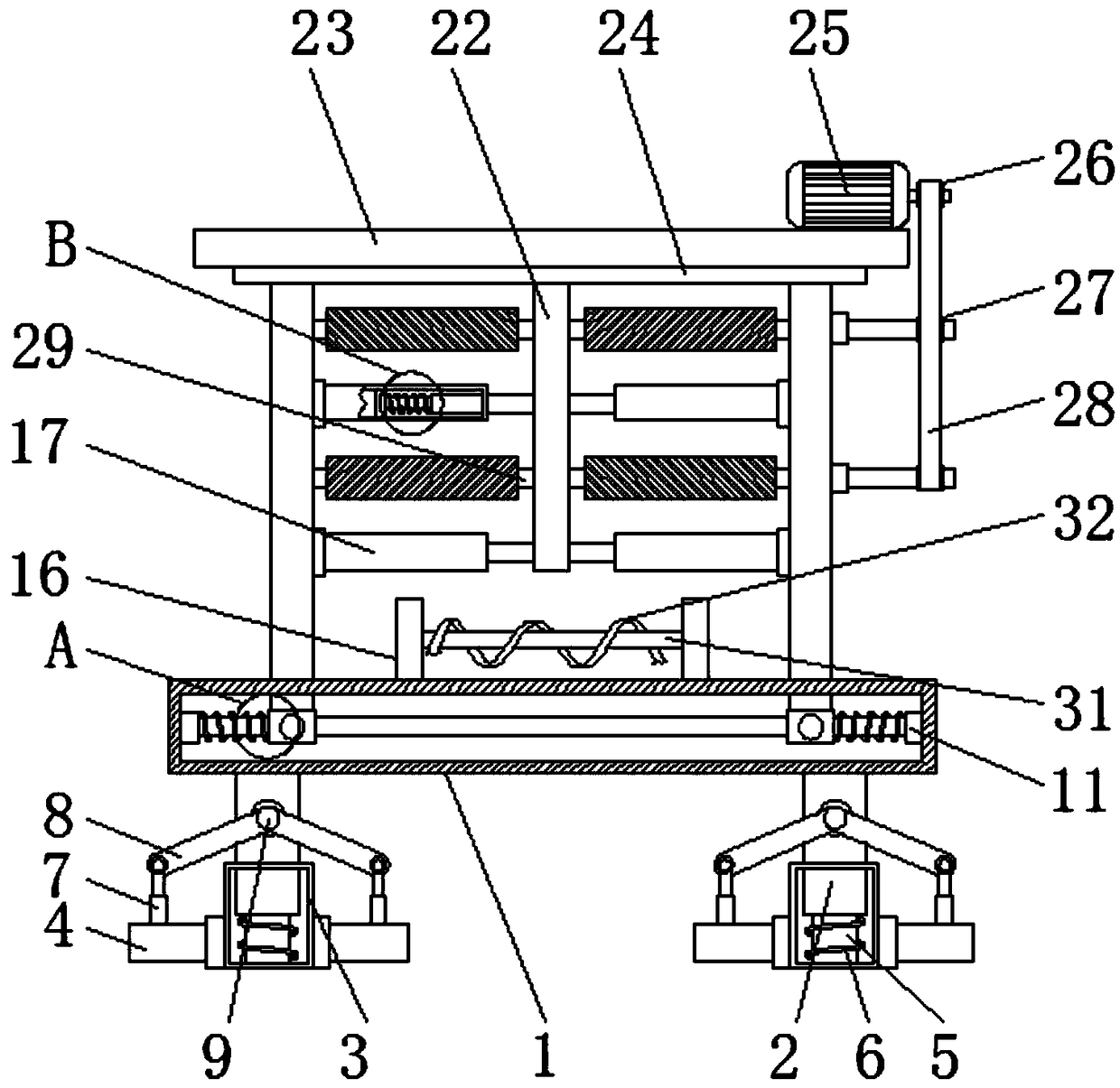 Article placement rack for ship transport