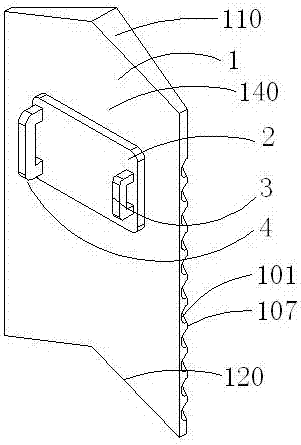 Multifunctional shield with S-shaped guiding grooves