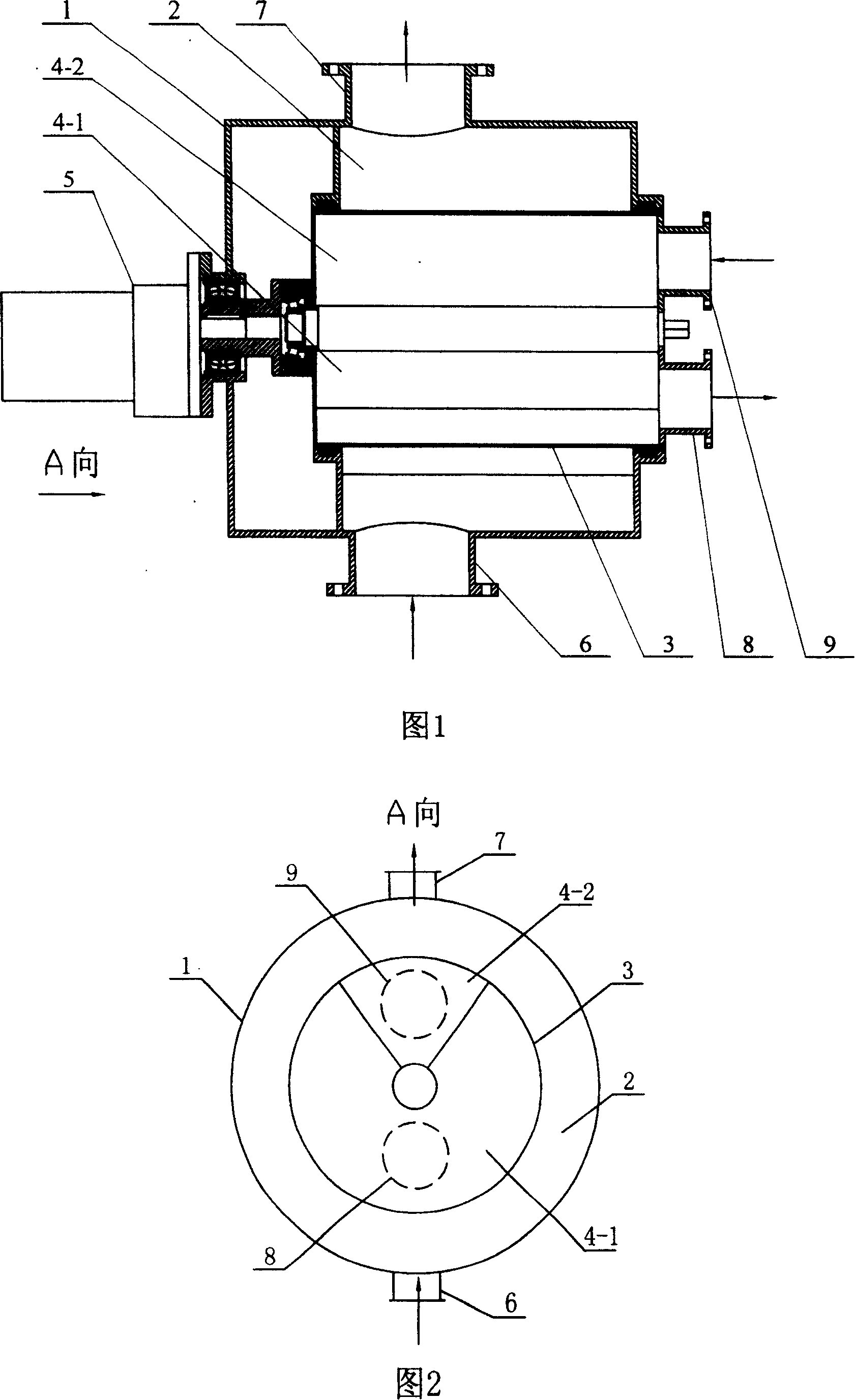 Block-free balanced-pressure clog-proof device for sewage and surface water source heat pump and system therefor