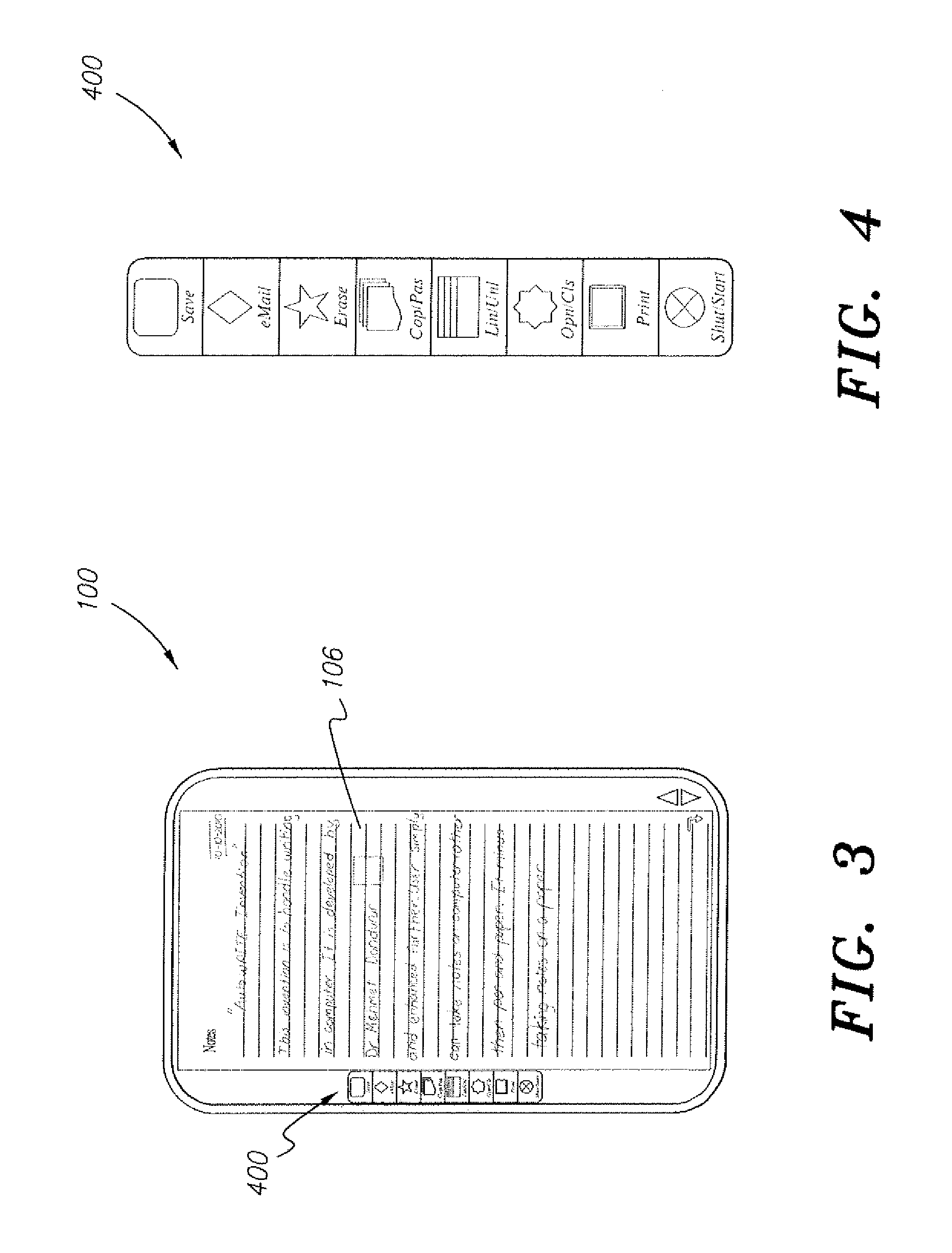 Electronic note-taking system and method