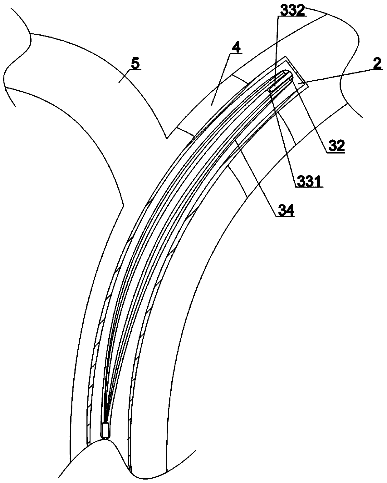 A thrombectomy device