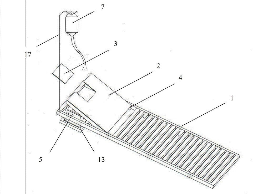 Multifunctional nursing bed