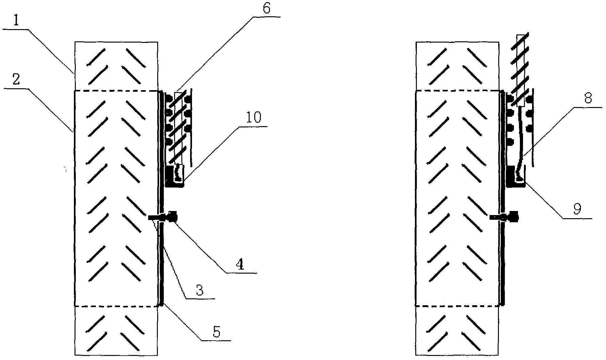 Method for preventing abnormal skidding of wheeled vehicle and emergency device