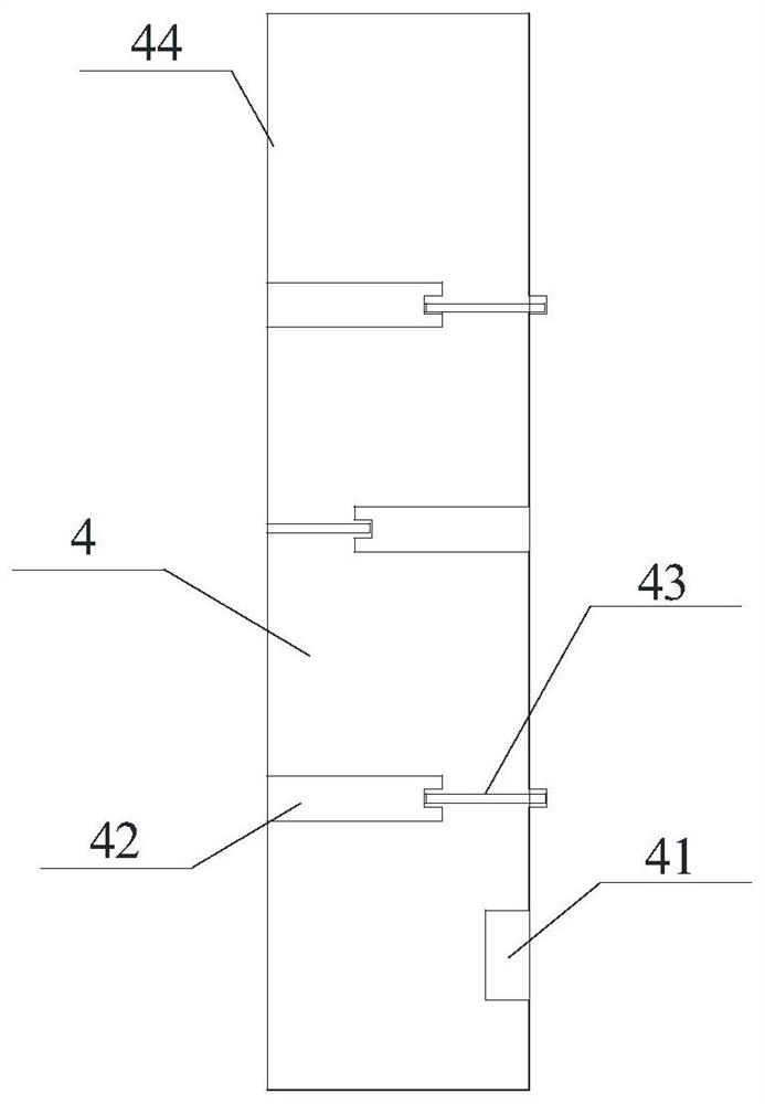 Connection roadway type underground transfer sewage treatment system and construction method thereof