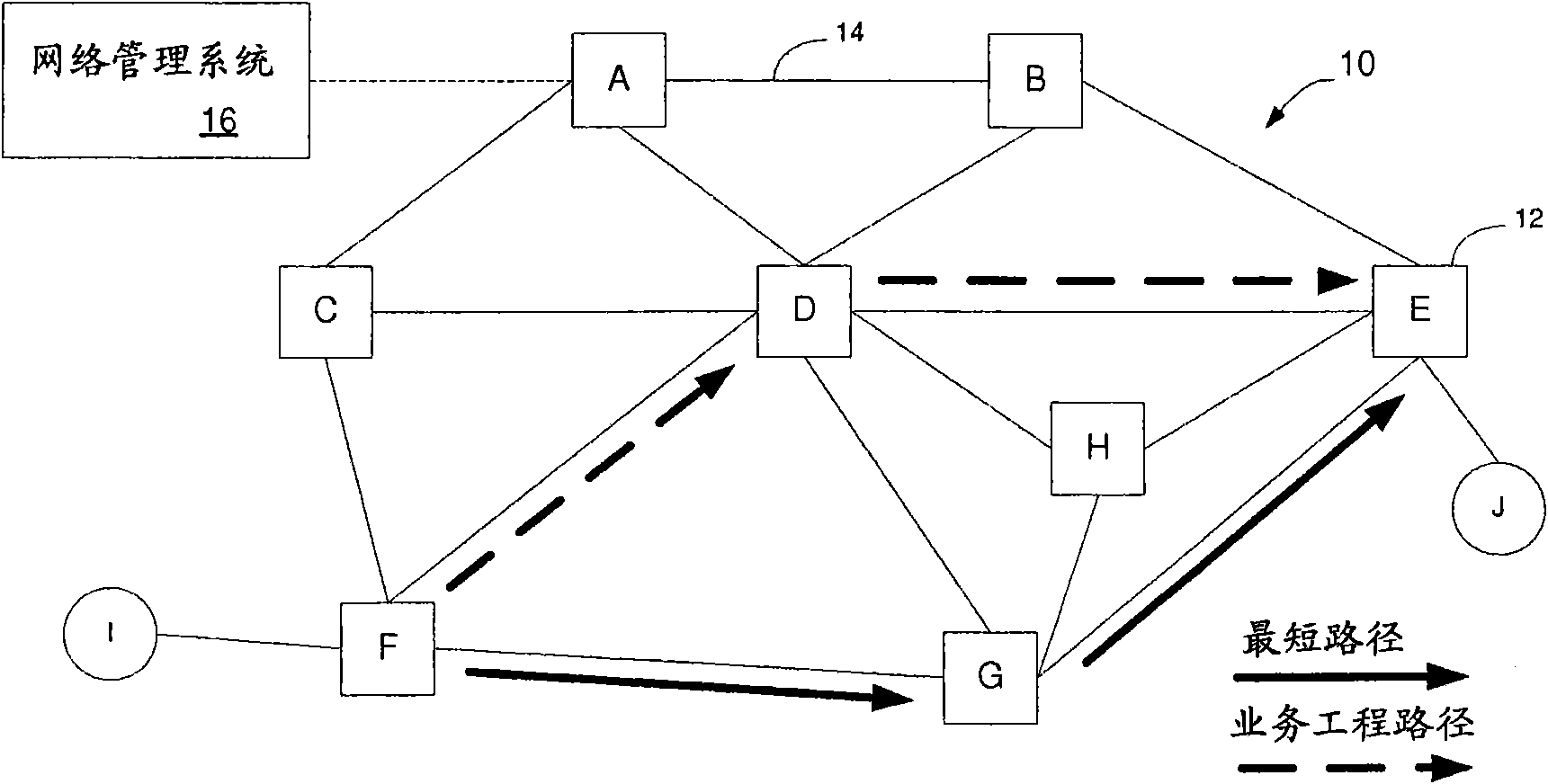 Traffic engineered paths in a link state protocol controlled Ethernet network