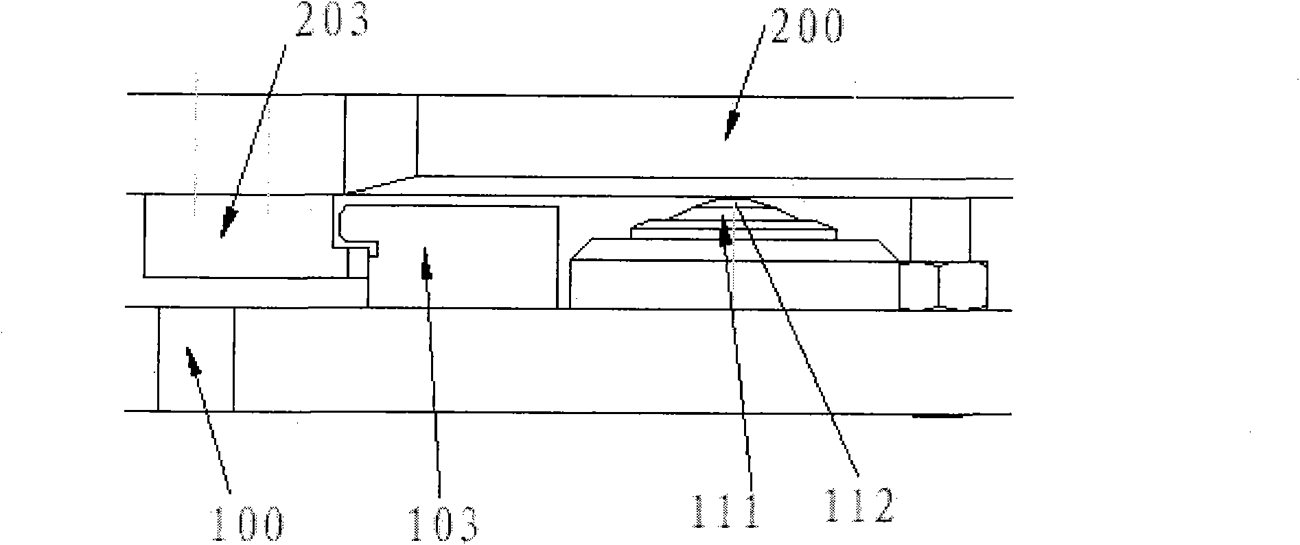 Rapid positioning platform based on collinear flexible assembly of a plurality of power assemblies