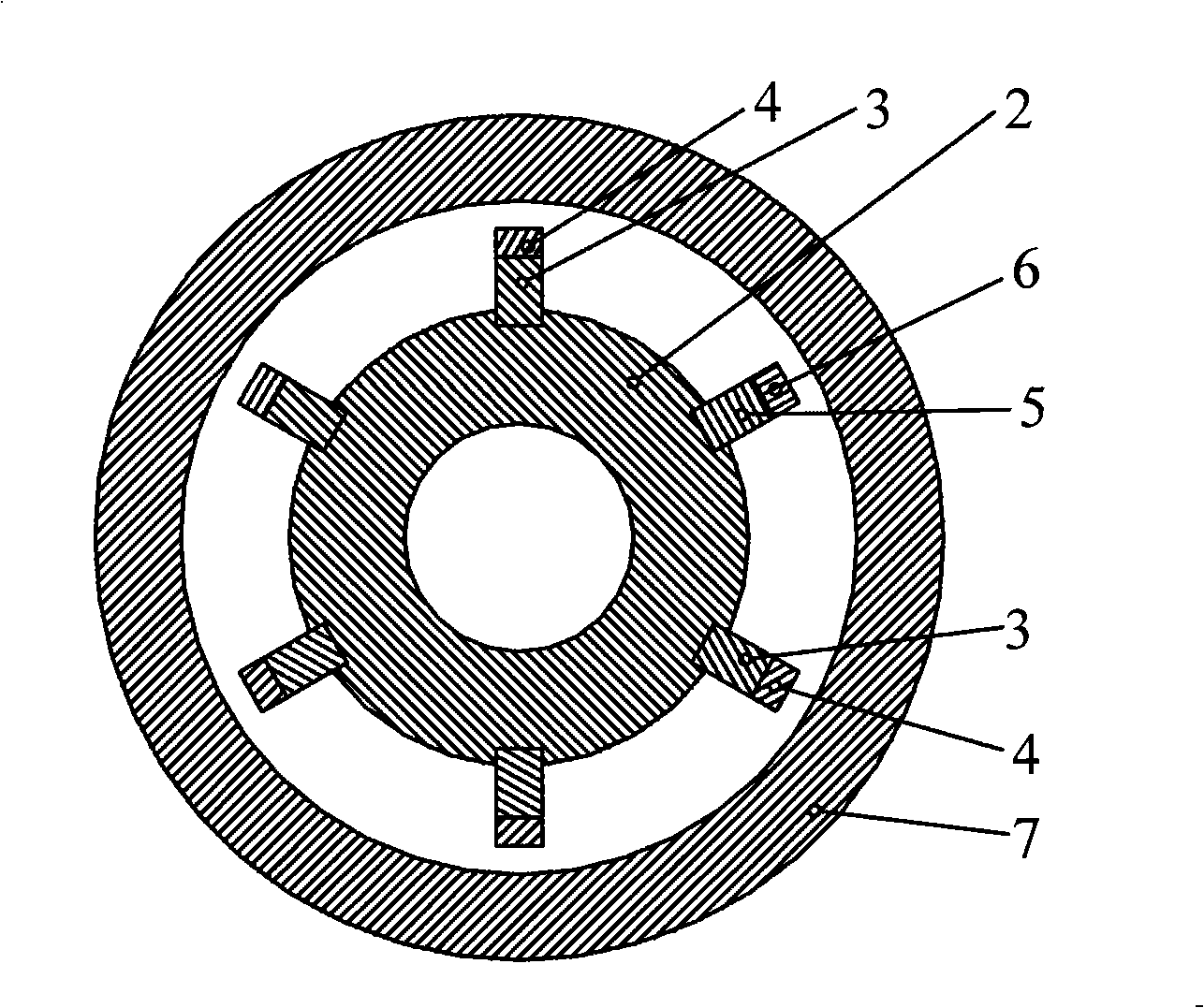 Rotary cylindrical magnetron sputtering target