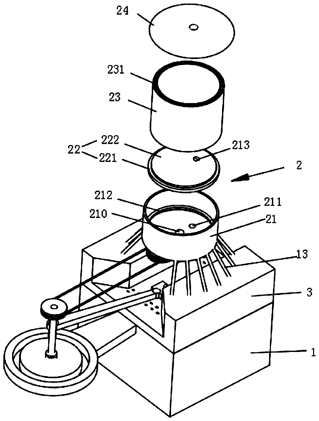 Equipment capable of polishing and cleaning shaft simultaneously