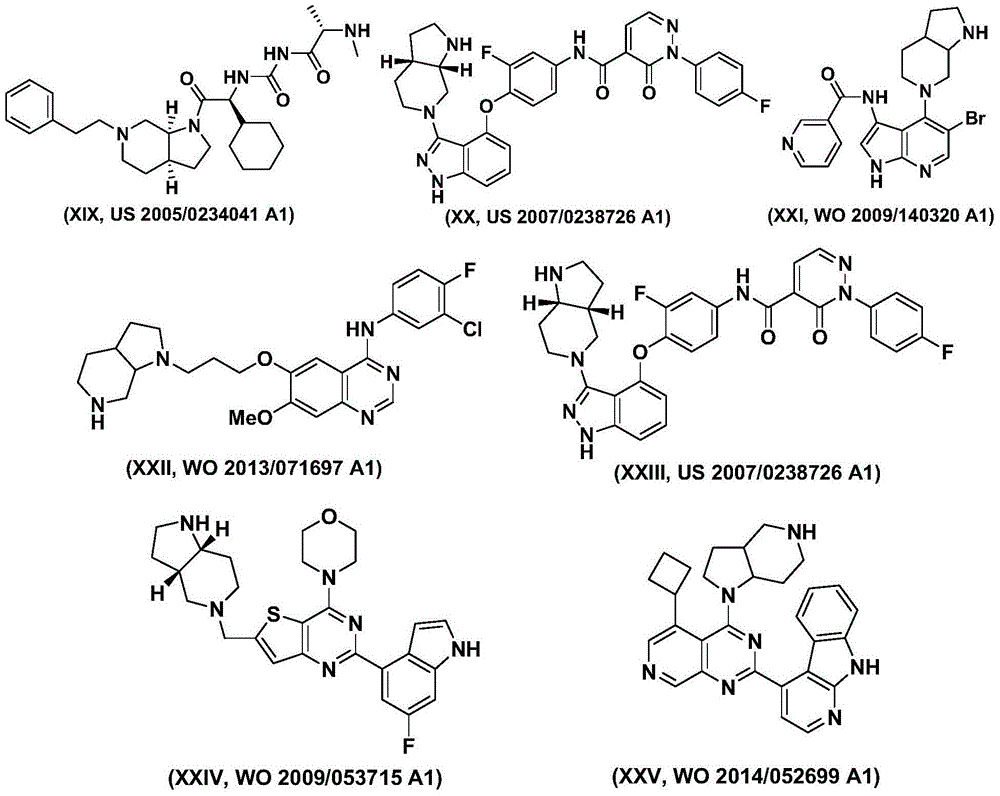 Octahydro-1H-pyrrolo[2, 3-c]pyridine derivative, octahydro-1H-pyrrolo[3, 2-c]pyridine derivative and preparation methods thereof