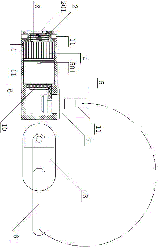 Nail-hole anti-theft lockset and matched key