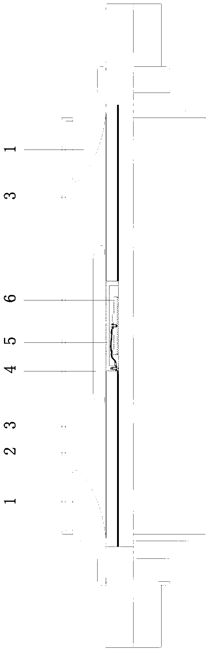 Crosslinked polyethylene power cable intermediate connector and manufacturing method thereof