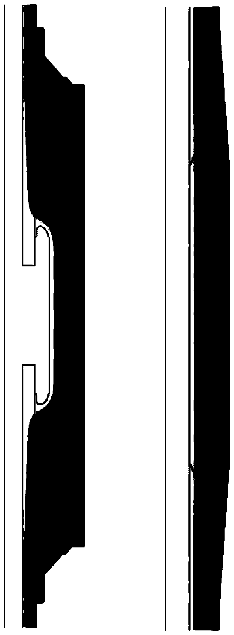 Crosslinked polyethylene power cable intermediate connector and manufacturing method thereof