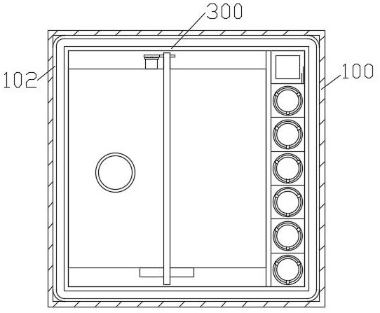 Petroleum storage device for petroleum drilling and production and use method thereof