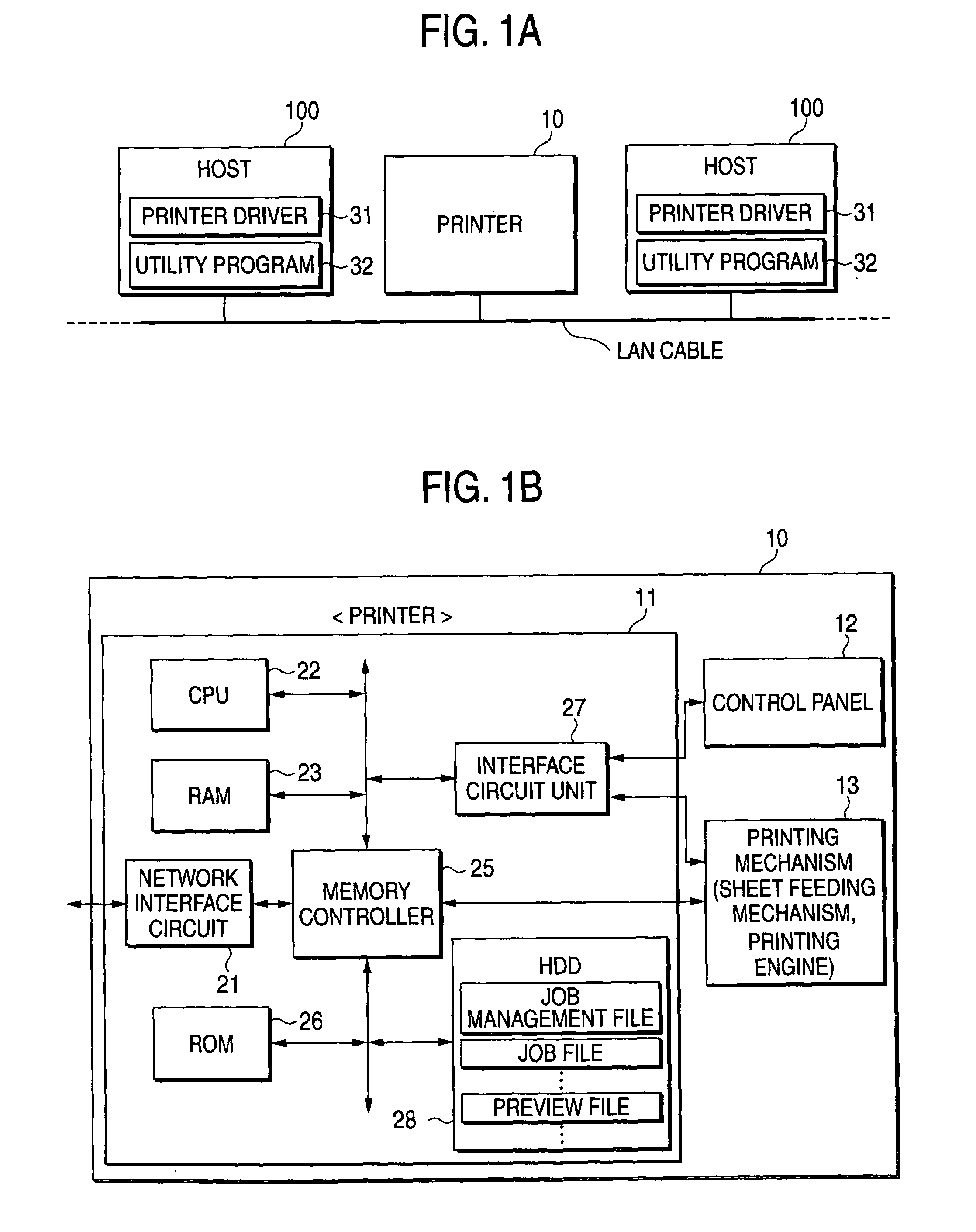 Printing system, printing apparatus and printing apparatus control program