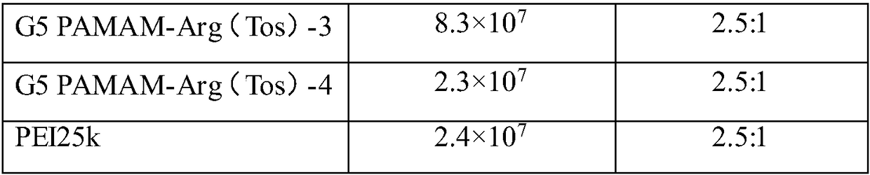 Polycation gene carrier as well as preparation method and application thereof