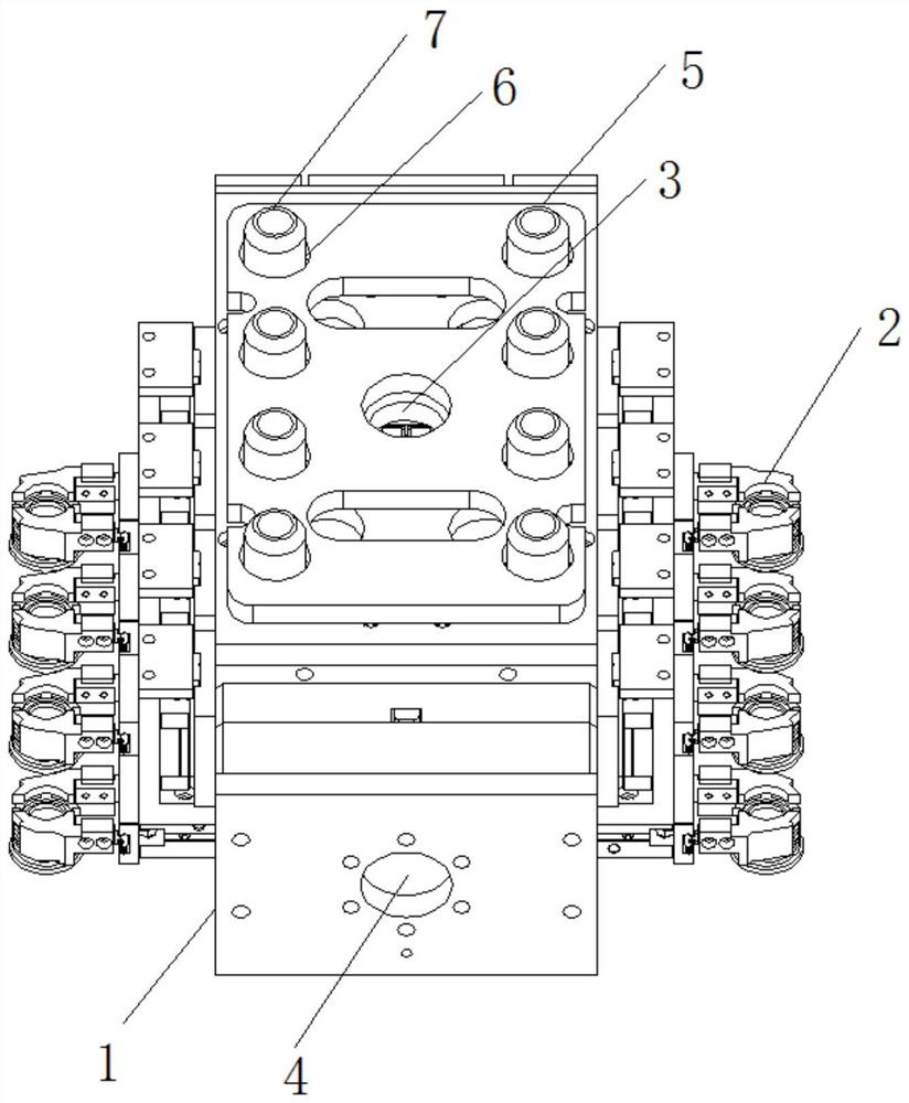 Nut embedding and detecting tool jig