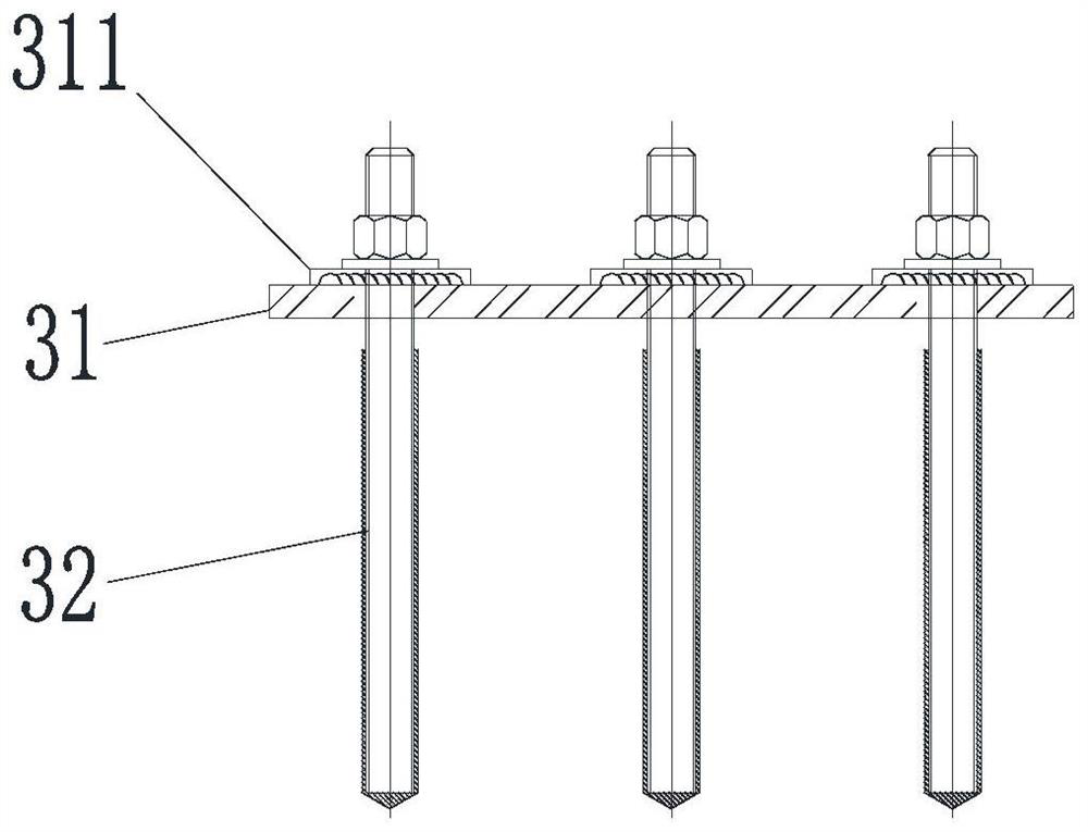 Building integrated photovoltaic outer wall node structure