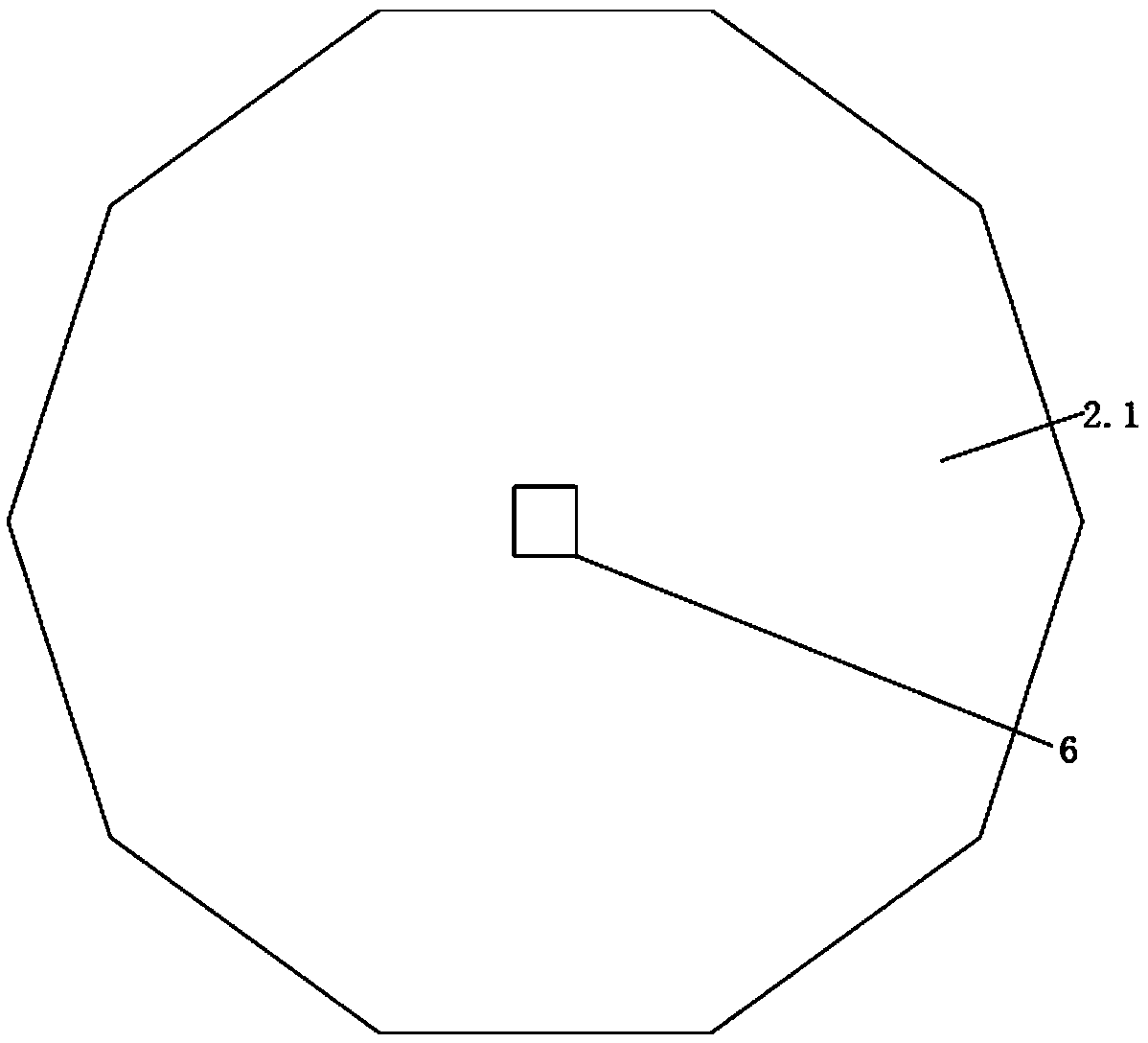 Rotating linkage display carton with playing character