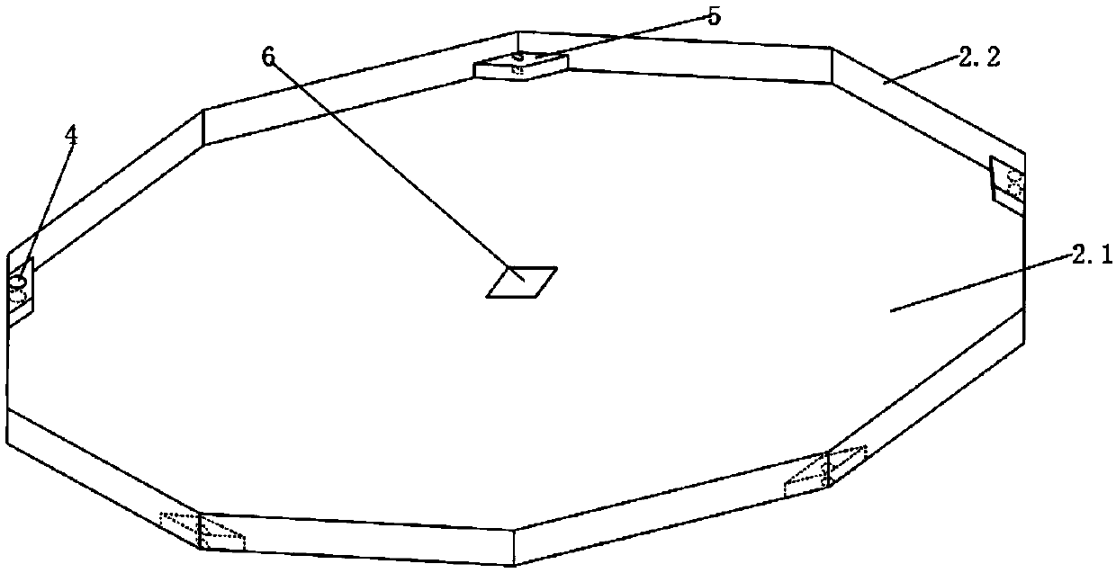 Rotating linkage display carton with playing character