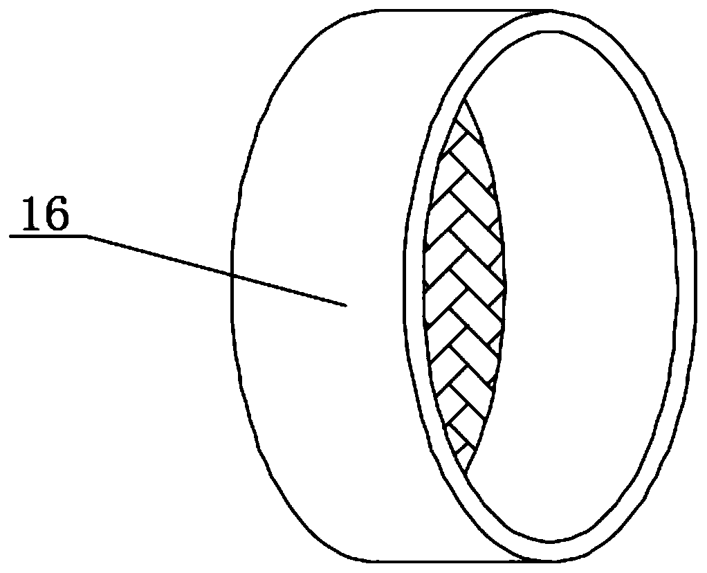 Purification device with stirring function for wastewater treatment