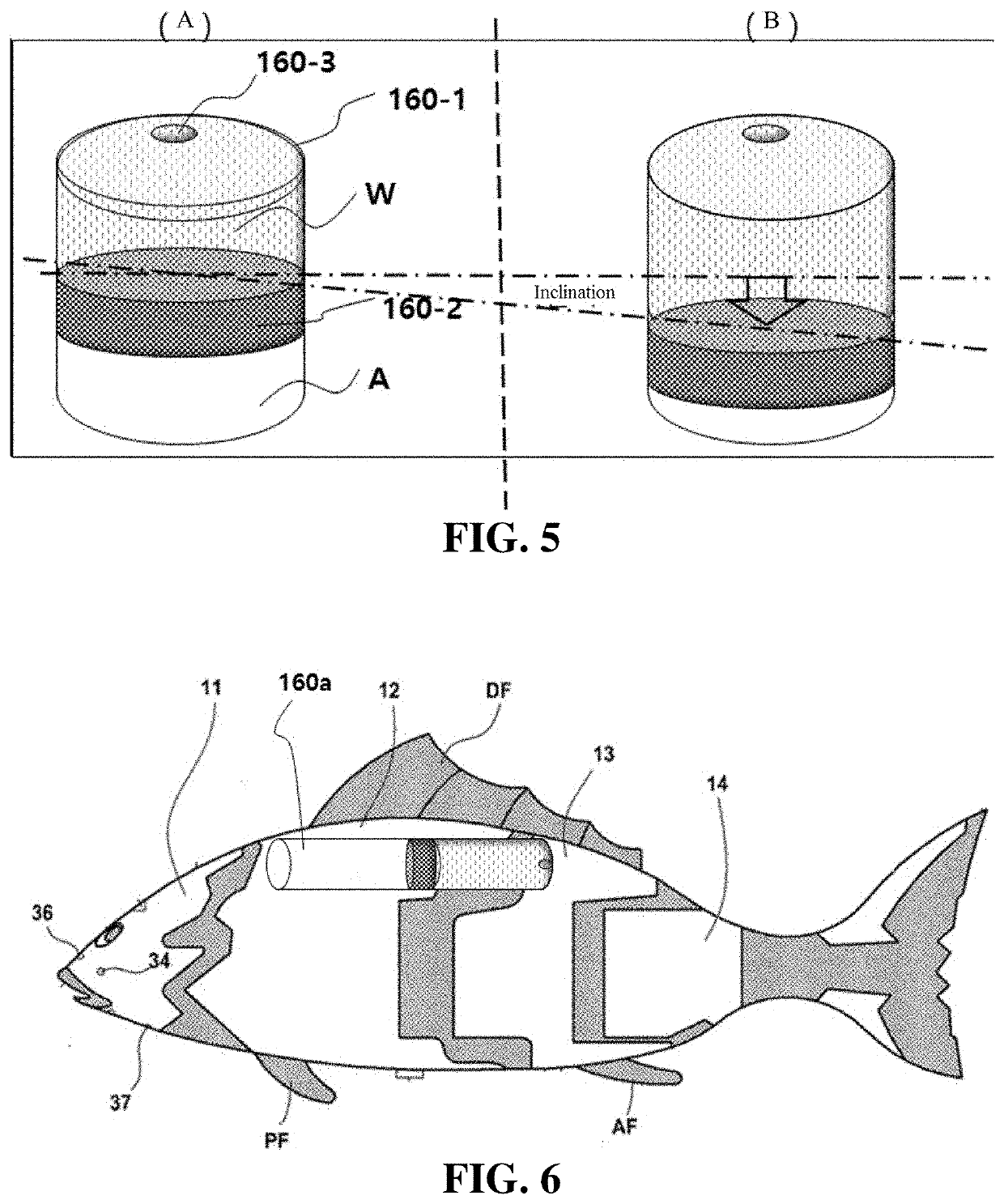 Control Apparatus and Method for Swimming of Robot Fish