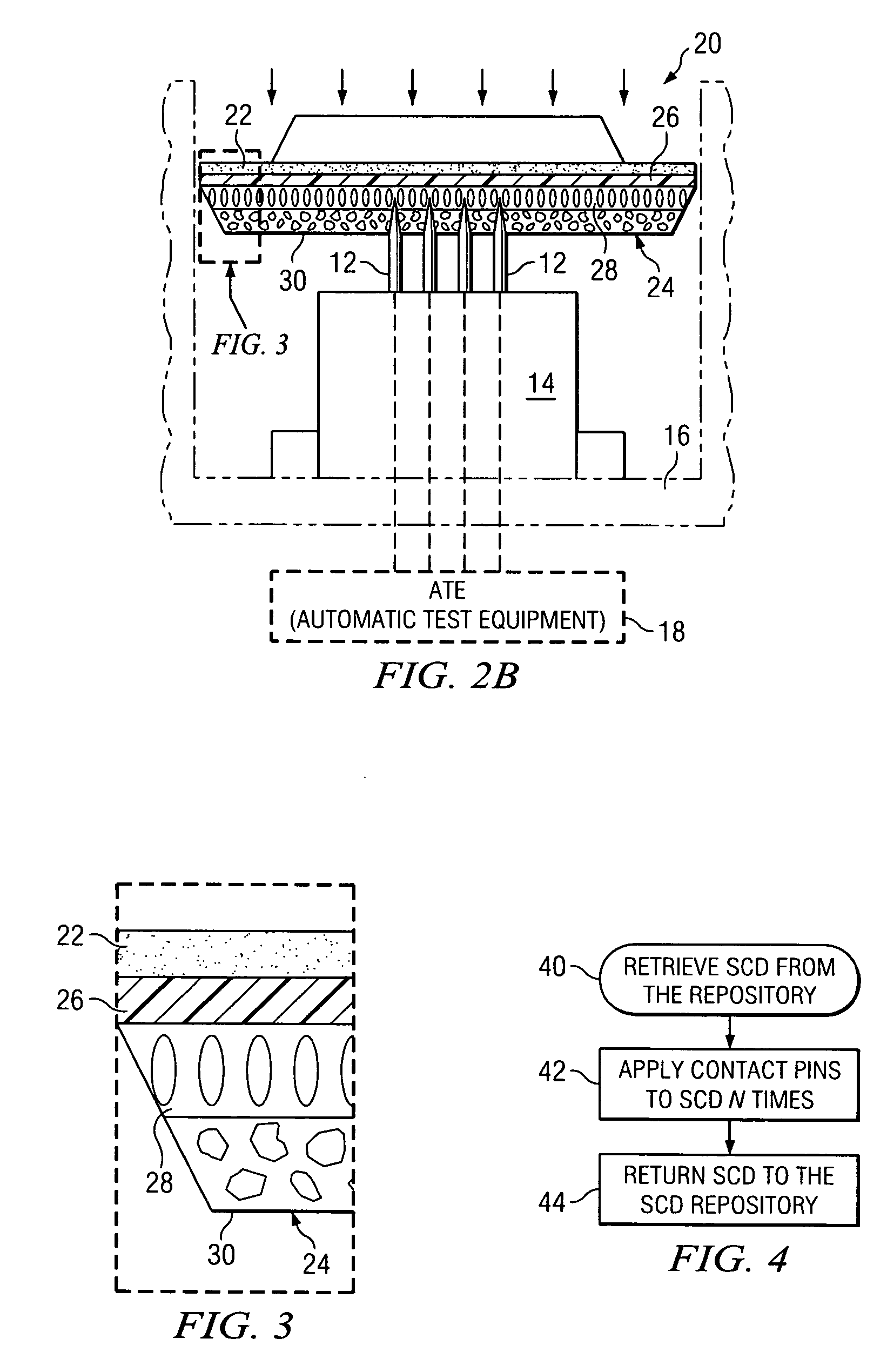 Test handler automatic contactor cleaner methods and surrogate cleaning device