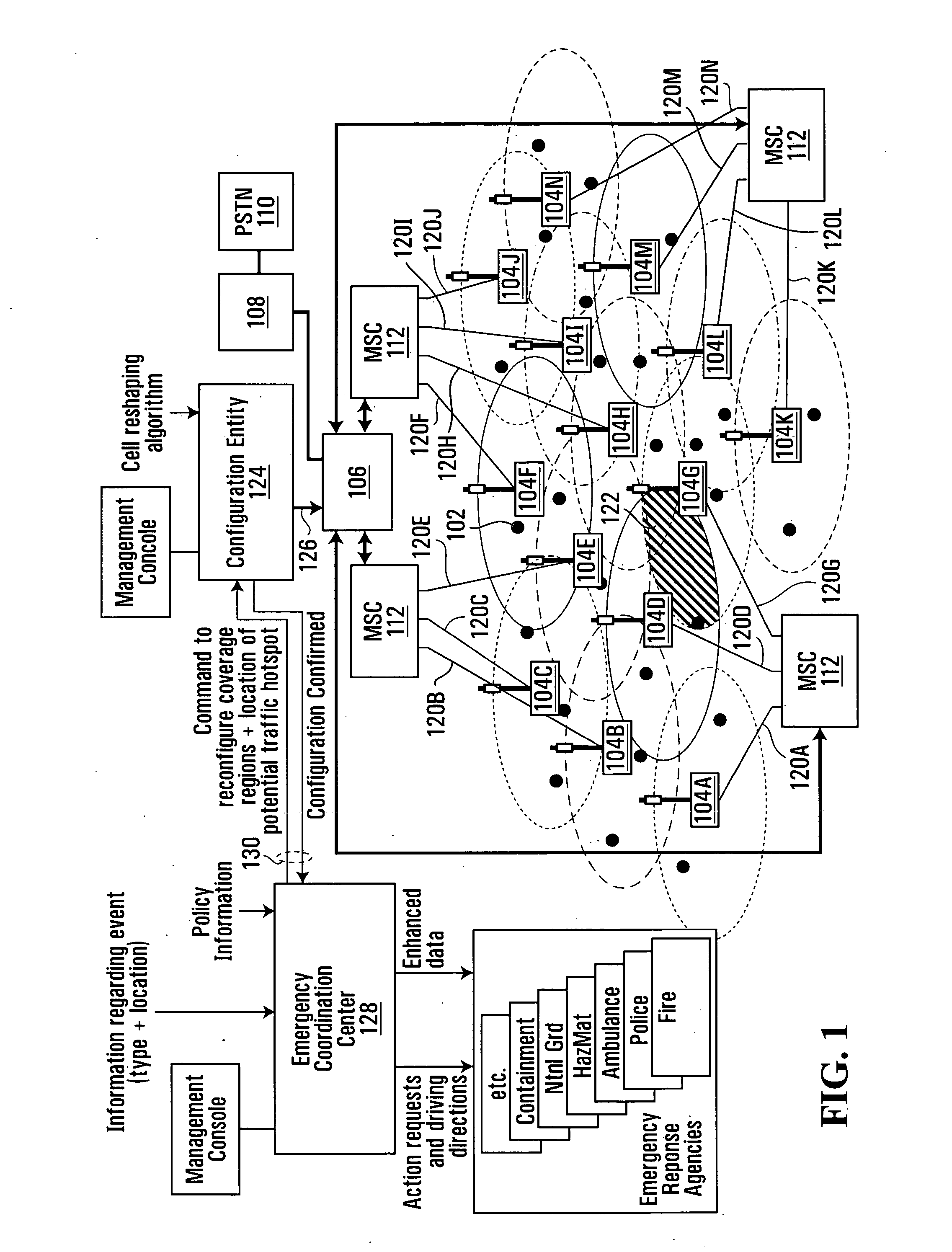 Methods and systems for increasing wireless traffic capacity in the vicinity of an event site