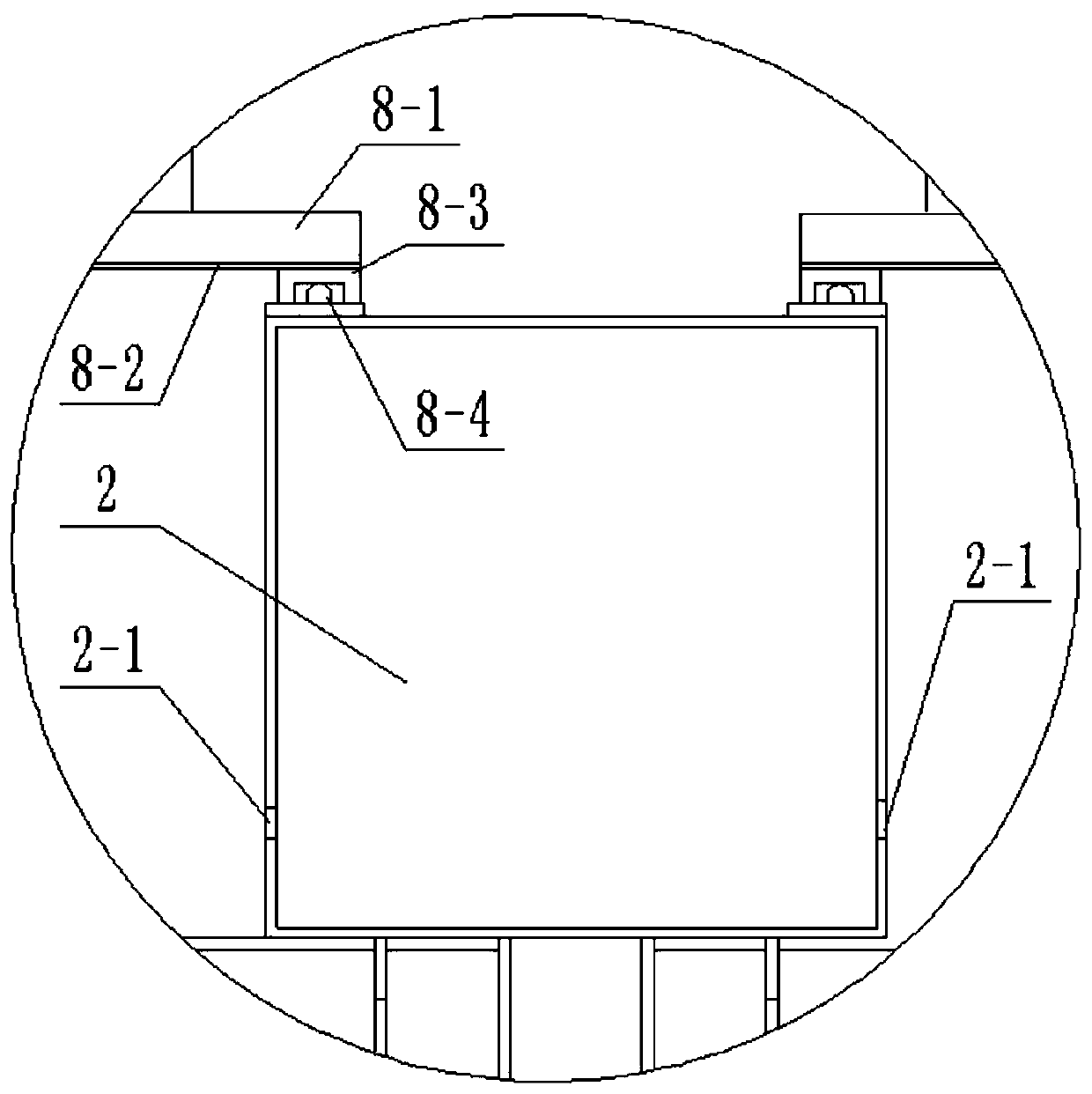 Ammonia fog collecting and treating system for electrolytic plant