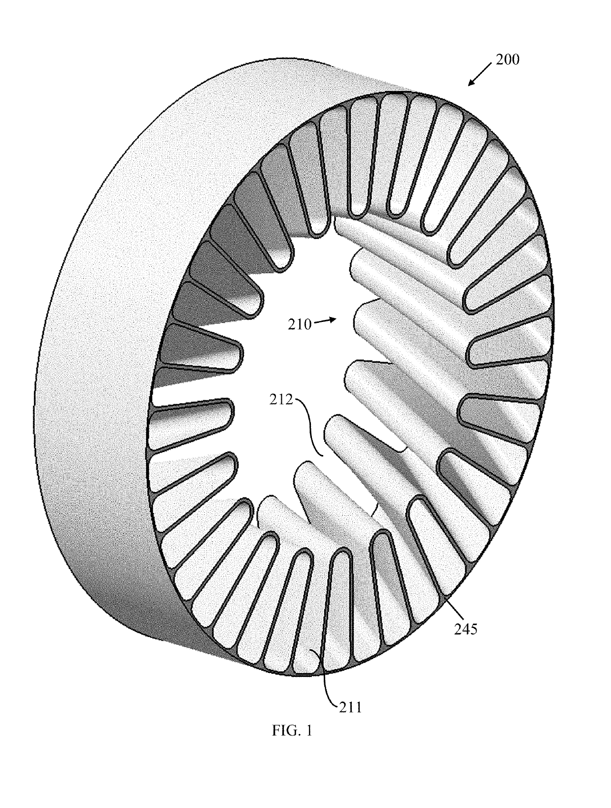 Non-pneumatic support structure