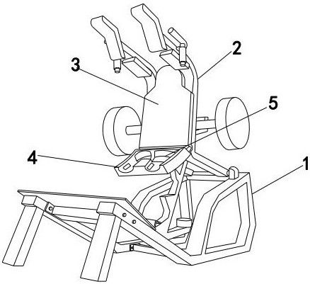 Round regeneration method and equipment for sunken muscle cells of hips