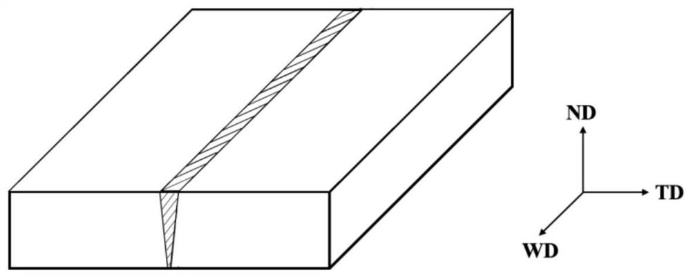 Method for predicting alpha sub-phase morphology through titanium alloy beta parent phase crystal orientation