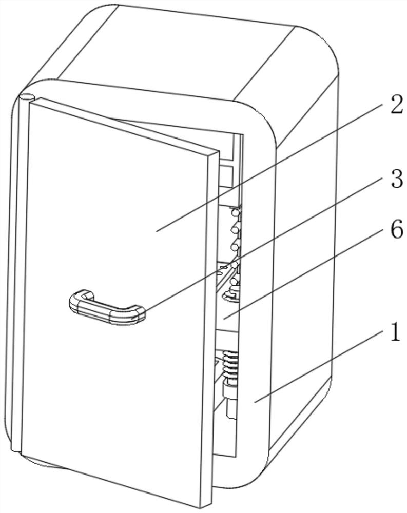 Financial information storage management system based on block chain