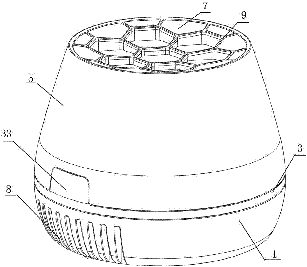 Air purifier with mask as filter material