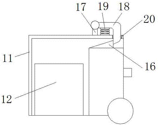 Grinding machine with dust removal function