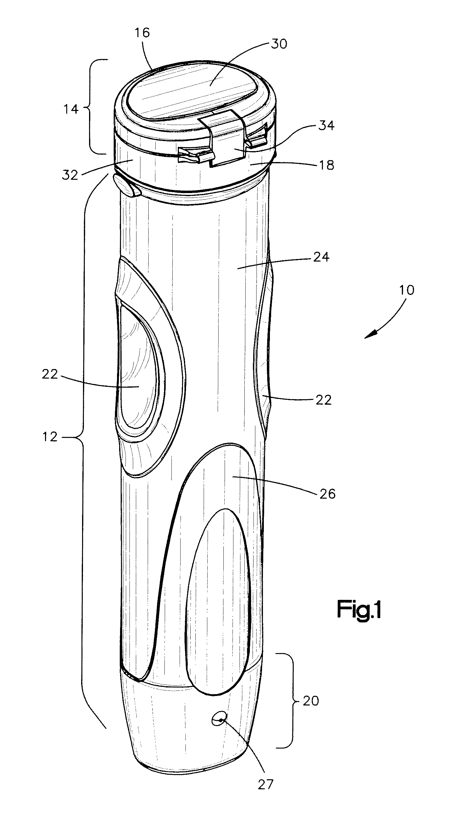 Container for an automatic injector